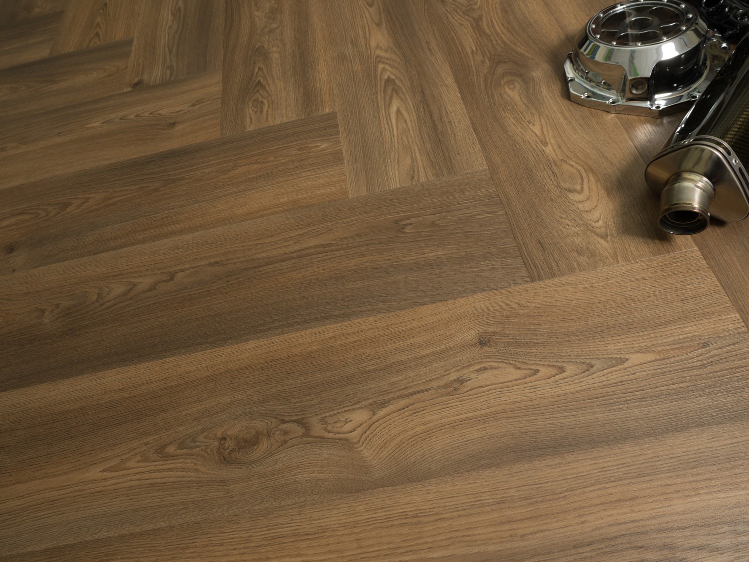 Кварцвиниловая плитка FineFloor замковая Gear Дуб Брно FF-1807 1326×204×5